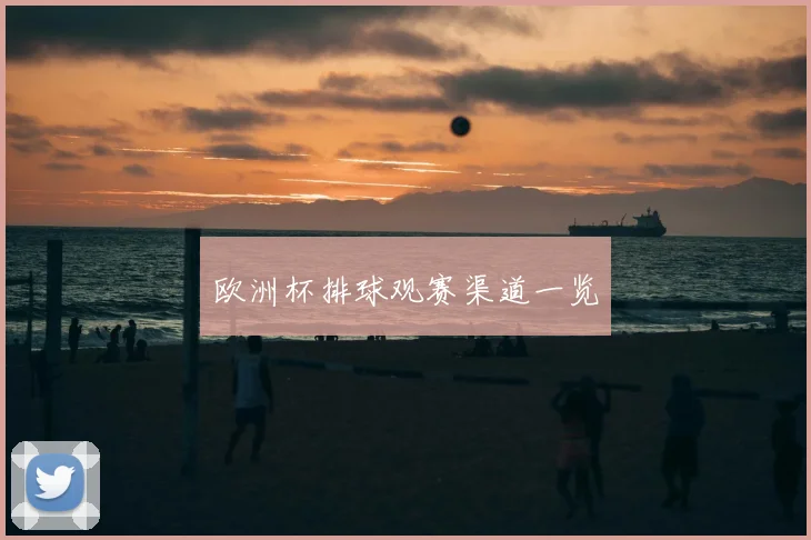 欧洲杯排球观赛渠道一览